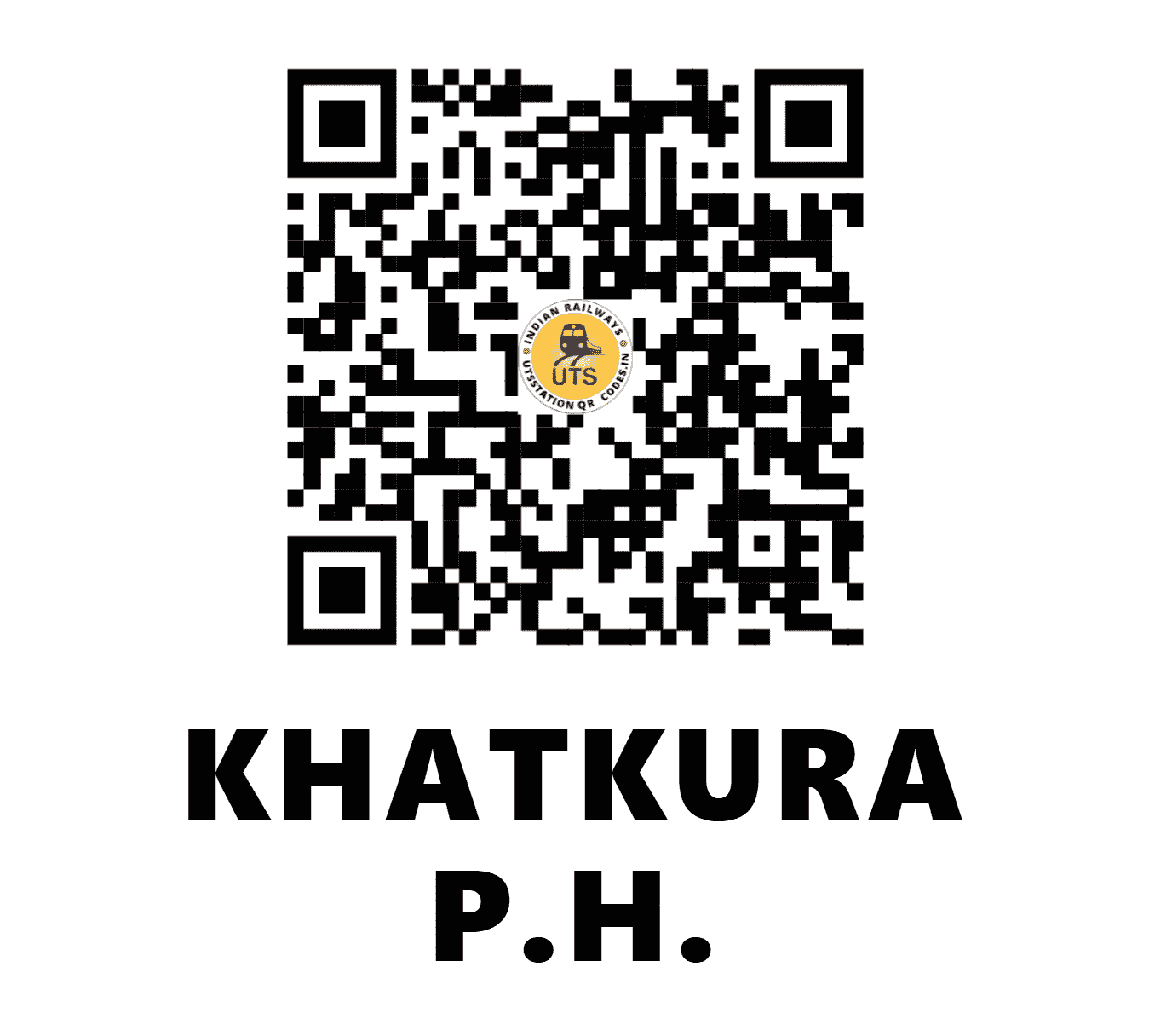 UTS QR Code for KHATKURA P.H. - KATB - SE (WEST BENGAL)